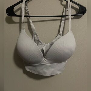 White Wire Bra